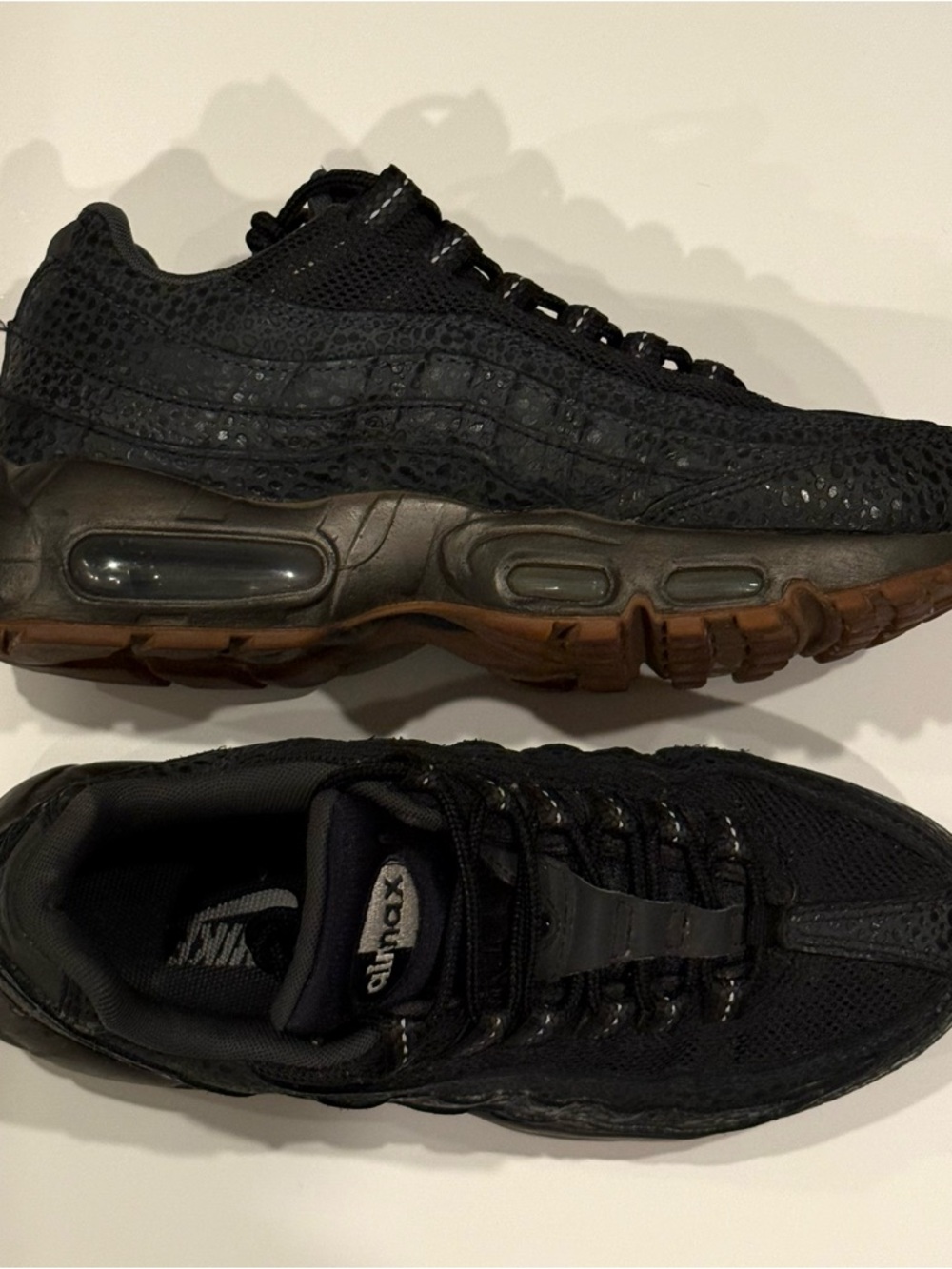 Nike Air Max 95 Premium Safari Triple Gum (Men's 7)